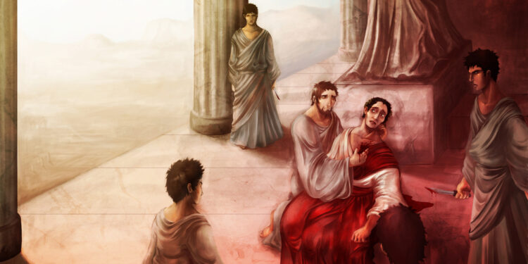 What are the last words of Julius Ceaser?